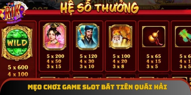 Mẹo chơi game slot bát tiên quái hải 